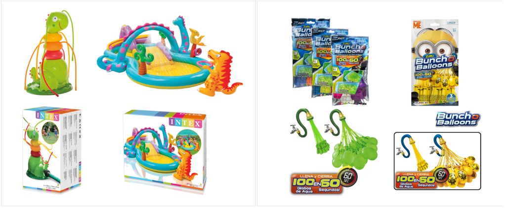 Juego Oruga y Dinos - Bunch o Balloons