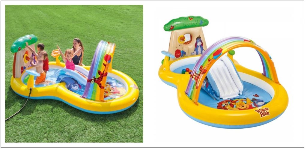 Aprender jugando con el centro juegos hinchable Intex Winnie the Pooh