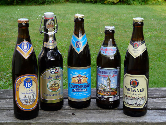 Cervezas alemanas Bavaria. Oktoberfest 2021